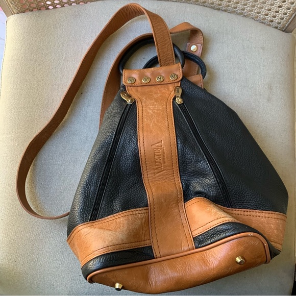 Valentina Bags Valentina Leather Backpack Poshmark